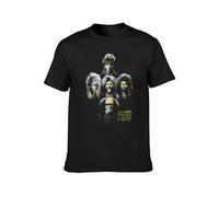 Its Always Sunny in Philadelphia Rocker Heads Unisex T-Shirt Printed Tee Graphic Top Men Black Shirt L