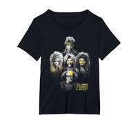 It's Always Sunny in Philadelphia The Gang Has Rock Vibes T-Shirt, Women's Plus, Black, 6X