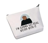 It's Always Sunny TV Show Inspired Gift I’m Gonna Get Real Weird with It Cosmetic Make Up Bag(Get Real Weird b -EU)