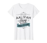 It's an Aaliyah Thing You Wouldn't Understand Funny Aaliyah Value Graphic T-Shirt, Women, White, M