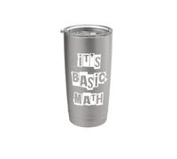 It's Basic Math Stainless Steel Insulated Tumbler
