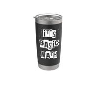 It's Basic Math Stainless Steel Insulated Tumbler