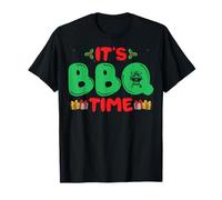 It's BBQ Time Xmas Holiday Barbecue Grilling Lover Christm T-Shirt