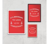 It's Beginning To Look A Lot Like Christmas Art Print - A4 - Print Only