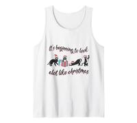 It's Beginning to Look A Lot Like Christmas Cat Catmas Tank Top