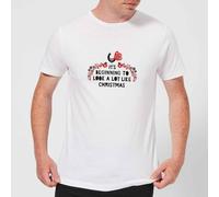 It's Beginning To Look A Lot Like Christmas T-Shirt - White - 5XL - White