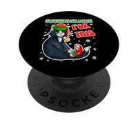 It's Beginning To Look A Lot Like Fxck This Christmas Cat PopSockets Adhesive PopGrip