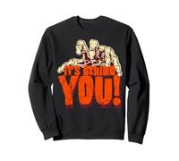 "Its Behind You"! Halloween s Spooky Claw Hand Sweatshirt