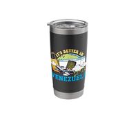 It's Better in Venezuela Bound Vacation Tour Travel Matching Stainless Steel Insulated Tumbler