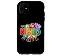 It's Bingo O Clock Caller Dauber Game Night Fun Lucky Bingo Case for iPhone 11