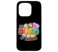 It's Bingo O Clock Caller Dauber Game Night Fun Lucky Bingo Case for iPhone 15 Pro