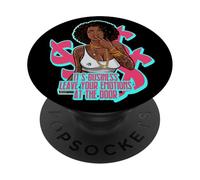 It's business leave your emotions at the door melanin sista PopSockets Adhesive PopGrip