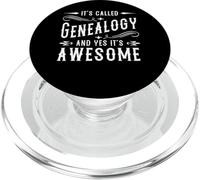 It's Called Genealogy And It's Awesome PopSockets PopGrip for MagSafe