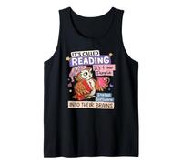 It's Called Reading Owl Design for Book Lovers Tank Top