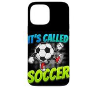 It's Called Soccer Funny Cartoon Ball Graffiti Style Boys Case for iPhone 13 Pro Max