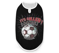 Its Called Soccer Not Football Dog Shirts Pet Costmes Sleeveless Puppy Tank Cat Clothes Top Vest