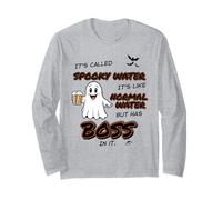 It's Called Spooky Water It's Like Normal Water But Has Boos Long Sleeve T-Shirt