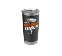 It's Chasing Season Storm Tornado Chasers Stainless Steel Insulated Tumbler