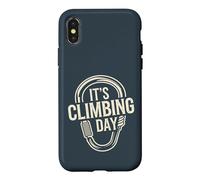It's Climbing Day Apparel for Climber | Rock Climbing Case for iPhone X/XS