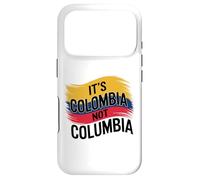 Its Colombia Not Columbia Colombian Caleños Bogota Medellin Case for iPhone 17 Pro