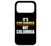 Its Colombia Not Columbia Colombian Caleños Bogota Medellin Case for iPhone 17 Pro Max