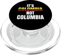 Its Colombia Not Columbia Colombian Caleños Bogota Medellin PopSockets PopGrip for MagSafe