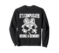 It's Complicated Being A Gemini Horoscope Zodiac Sign Sweatshirt