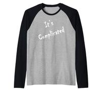 It's Complicated Raglan Baseball Tee