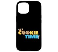 Its Cookie Time Vintage Cookie Seller Cute Cookie Baker Case for iPhone 15