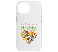 It's Cool To Be Healthy -Love Vegan, Animal Vegetarian Peace Case for iPhone 14