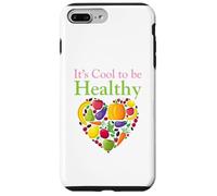 It's Cool To Be Healthy -Love Vegan, Animal Vegetarian Peace Case for iPhone 7 Plus/8 Plus