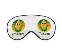 Its Corn It Has The Juice Sleep Masks Eye Cover Blackout with Adjustable Elastic Strap Night Blindfold for Women Men Yoga Travel Nap