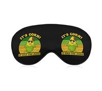 Its Corn It Has The Juice Sleep Masks Eye Cover Blackout with Adjustable Elastic Strap Night Blindfold for Women Men Yoga Travel Nap