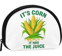 Its Corn It Has The Juice Women and Girls Cute Fashion Coin Purse Wallet Bag Change Pouch Key Holder