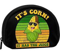 Its Corn It Has The Juice Women and Girls Cute Fashion Coin Purse Wallet Bag Change Pouch Key Holder