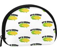 Its Corn It Has The Juice Women and Girls Cute Fashion Coin Purse Wallet Bag Change Pouch Key Holder