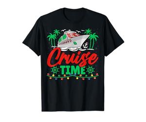 It's Cruise Time Xmas Holiday Cruise Ship Vacation Christmas T-Shirt