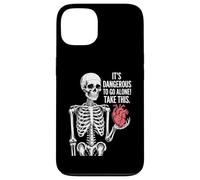 It's Dangerous To Go Alone Skeleton Heart Case for iPhone 13