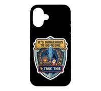 It's Dangerous to Go Alone Take This Gamer Video Game Player Case for iPhone 16