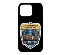 It's Dangerous to Go Alone Take This Gamer Video Game Player Case for iPhone 16 Pro