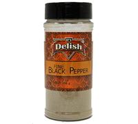 Its Delish Black Pepper (Fine Ground, 7 Oz Medium Jar)
