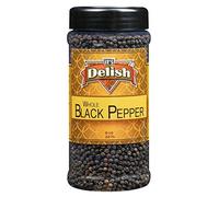 Its Delish Whole Black Peppercorns, 7 Oz Medium Jar