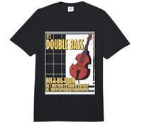 It's Double Bass Not Big Violin | Musician Contrabass Player Comfort Colors Adult Heavyweight T-Shirt