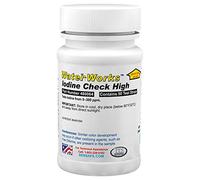 ITS Europe WaterWorks 480064 Iodine Test Strip, 32 Second Test Time, 0-300ppm Range (Bottle of 50)