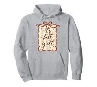 It's Fall Y'all Thanksgiving Coquette Bow Autumn Season Girl Pullover Hoodie