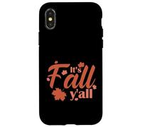 It's Fall y'all USA America Holiday Case for iPhone X/XS