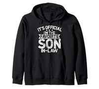 It's Finally Official I'm The Favorite Son In Law Child Zip Hoodie