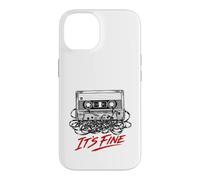 It's Fine 80s Cassette Tape Unraveled Tangled Funny Chaos Case for iPhone 14