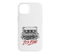 It's Fine 80s Cassette Tape Unraveled Tangled Funny Chaos Case for iPhone 14 Plus