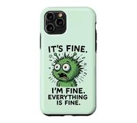 It's Fine, I'm Fine Everything Is, Alien Monster Meme Case for iPhone 11 Pro